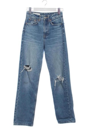 Damskie jeansy Zara, Rozmiar XXS, Kolor Niebieski, Cena 63,50 zł, #137711770