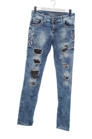 Blugi de femei Cipo & Baxx, Mărime M, Culoare Albastru, Preț 85,00 Lei, #137711993