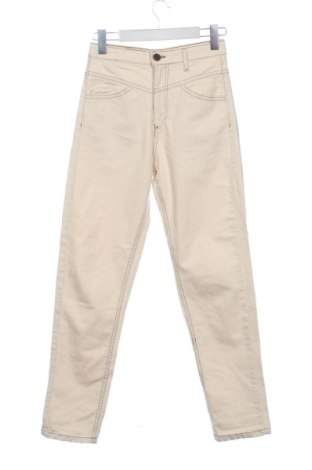 Blugi de femei Stradivarius, Mărime XS, Culoare Bej, Preț 63,00 Lei, #137712306