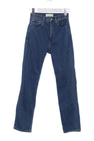 Blugi de femei Abercrombie & Fitch, Mărime XXS, Culoare Albastru, Preț 72,00 Lei, #137712358