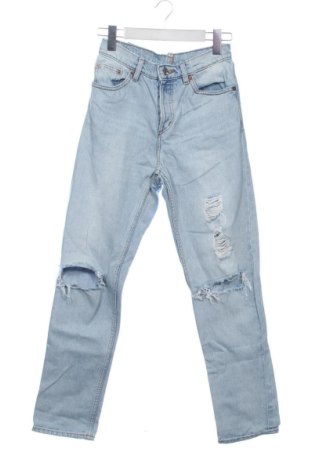 Blugi de femei Monki, Mărime XS, Culoare Albastru, Preț 68,24 Lei, #137715243