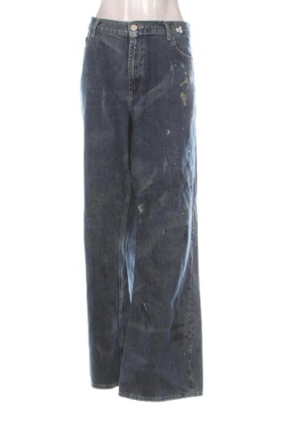 Blugi de femei Zara, Mărime XXL, Culoare Albastru, Preț 110,23 Lei, #137716185