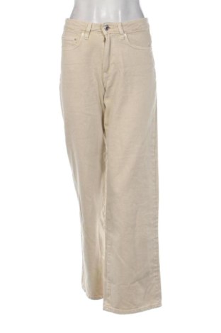 Blugi de femei Gina Tricot, Mărime S, Culoare Bej, Preț 68,24 Lei, #137716208