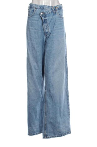 Damskie jeansy Zara, Rozmiar XXL, Kolor Niebieski, Cena 89,52 zł, #137720522