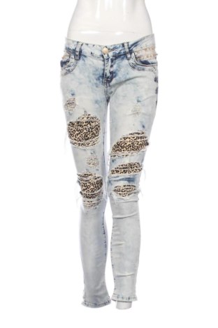 Damskie jeansy Unbranded, Rozmiar M, Kolor Niebieski, Cena 29,63 zł, #137723131