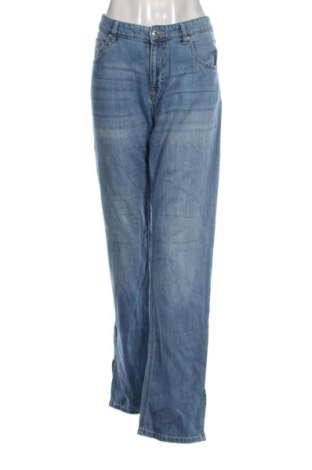 Damskie jeansy Sinsay, Rozmiar XL, Kolor Niebieski, Cena 61,30 zł, #137727636
