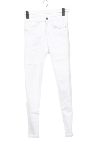 Blugi de femei Pull&Bear, Mărime XS, Culoare Alb, Preț 68,24 Lei, #137734217