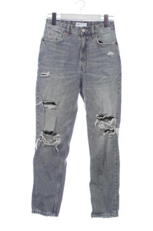 Dámske džínsy  Zara, Veľkosť XS, Farba Sivá, Cena  11,00 €, #137740053