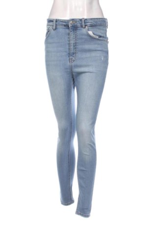 Blugi de femei Pull&Bear, Mărime M, Culoare Albastru, Preț 62,99 Lei, #137742903