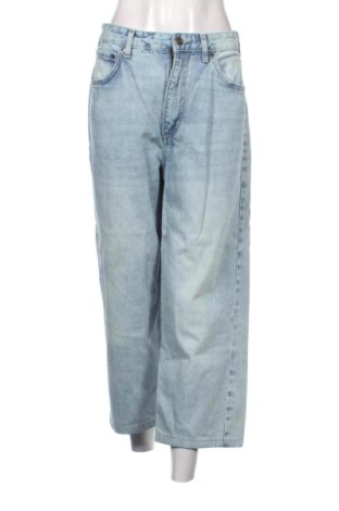 Blugi de femei Pull&Bear, Mărime XL, Culoare Albastru, Preț 95,00 Lei, #137744691