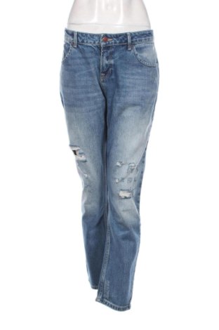 Дамски дънки Zara, Размер XL, Цвят Син, Цена 15,00 €, #137745321