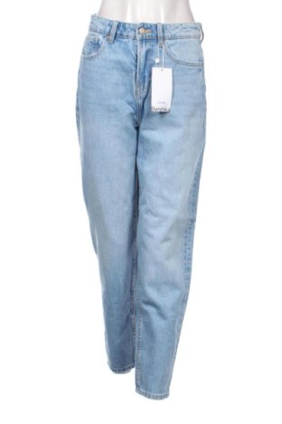 Blugi de femei Bershka, Mărime S, Culoare Albastru, Preț 123,00 Lei, #137745968