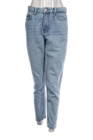Blugi de femei Bershka, Mărime M, Culoare Albastru, Preț 62,99 Lei, #137756279