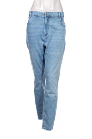 Blugi de femei ONLY Carmakoma, Mărime 3XL, Culoare Albastru, Preț 110,23 Lei, #137761899