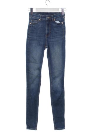 Damskie jeansy Monki, Rozmiar XXS, Kolor Niebieski, Cena 142,16 zł, #137680446