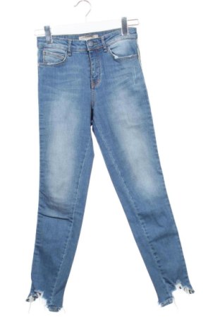 Damskie jeansy Zara, Rozmiar XS, Kolor Niebieski, Cena 53,23 zł, #137707379