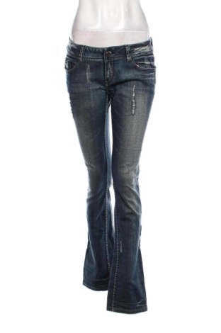 Blugi de femei Pink Woman, Mărime L, Culoare Albastru, Preț 52,49 Lei, #137709491
