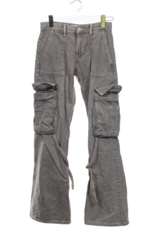 Blugi de femei Zara, Mărime S, Culoare Gri, Preț 99,73 Lei, #137716697