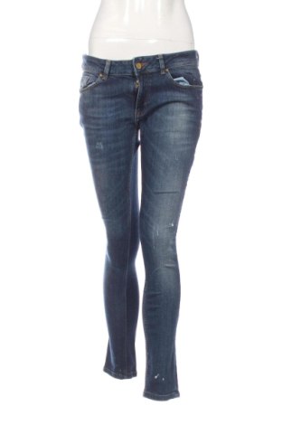 Blugi de femei Zara, Mărime L, Culoare Albastru, Preț 83,99 Lei, #137718142
