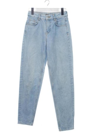 Blugi de femei Pull&Bear, Mărime XS, Culoare Albastru, Preț 41,99 Lei, #137758985