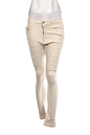 Pantaloni de velvet de femei Place du Jour, Mărime S, Culoare Bej, Preț 78,74 Lei, #137715195
