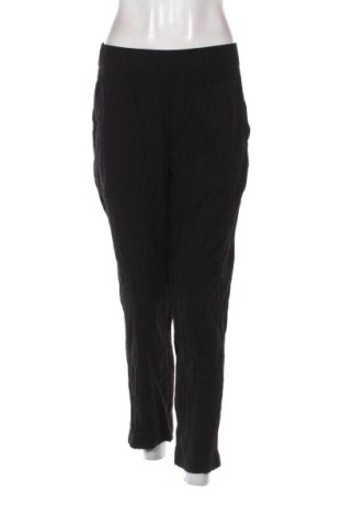 Pantaloni de velvet de femei Zara, Mărime M, Culoare Negru, Preț 185,39 Lei, #137716252
