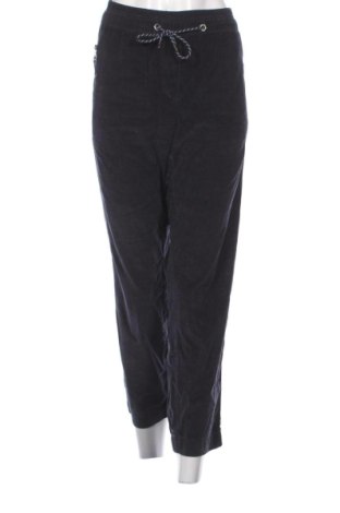 Pantaloni de velvet de femei Cecil, Mărime L, Culoare Albastru, Preț 73,49 Lei, #137729584