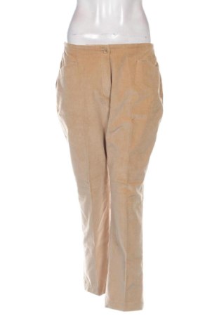 Pantaloni de velvet de femei Golfino, Mărime L, Culoare Bej, Preț 120,73 Lei, #137754177