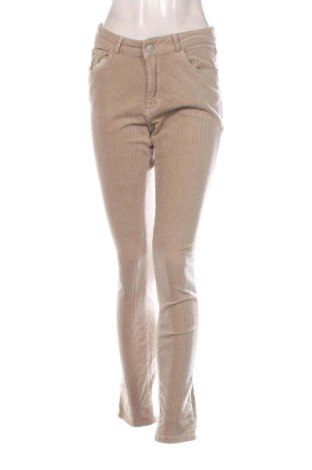 Pantaloni de velvet de femei Para Mi, Mărime M, Culoare Bej, Preț 52,00 Lei, #137722414