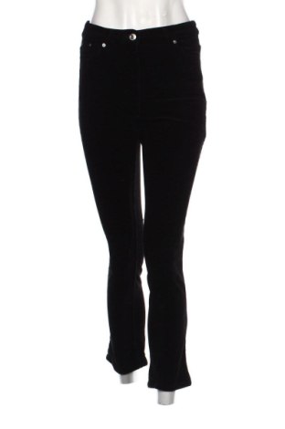 Pantaloni de velvet de femei Weekday, Mărime S, Culoare Negru, Preț 47,24 Lei, #137731582