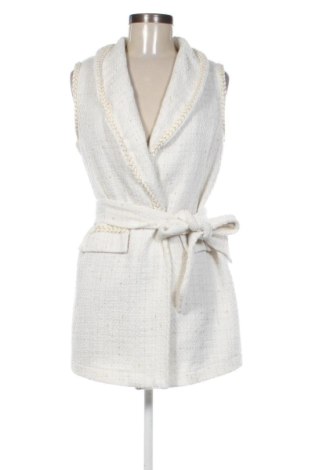 Vestă de femei SHEIN, Mărime S, Culoare Ecru, Preț 94,48 Lei, #137727687