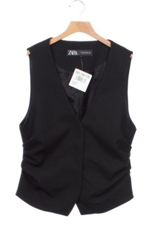 Vestă de femei Zara, Mărime L, Culoare Negru, Preț 96,71 Lei, #137729778