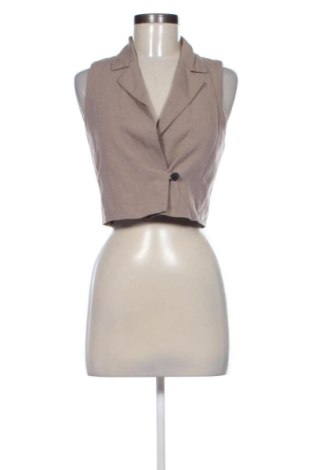 Дамски елек Zara, Размер XS, Цвят Бежов, Цена 20,00 €, #137745912