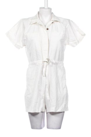 Salopetă scurtă de damă H&M, Mărime XL, Culoare Ecru, Preț 73,49 Lei, #137714795