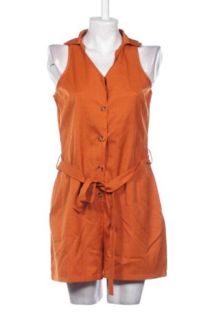 Salopetă scurtă de damă Unbranded, Mărime L, Culoare Portocaliu, Preț 78,74 Lei, #137708227