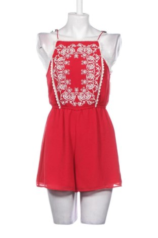 Salopetă scurtă de damă Miss Selfridge, Mărime S, Culoare Roșu, Preț 60,00 Lei, #137714607