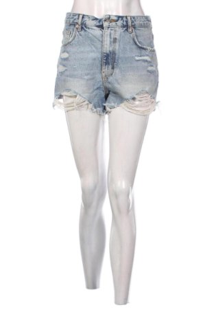 Дамски къс панталон Bershka, Размер M, Цвят Син, Цена 10,00 €, #137700272