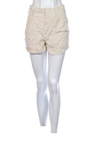 Pantaloni scurți de femei Pull&Bear, Mărime S, Culoare Ecru, Preț 31,49 Lei, #137710176