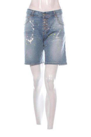 Pantaloni scurți de femei Unbranded, Mărime L, Culoare Albastru, Preț 96,90 Lei, #137720416