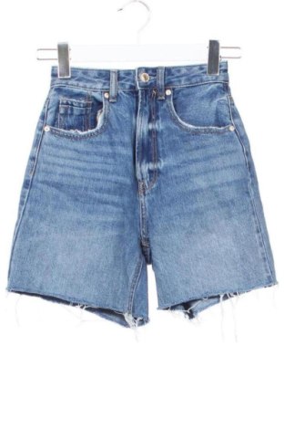 Pantaloni scurți de femei Stradivarius, Mărime XXS, Culoare Albastru, Preț 57,74 Lei, #137721313