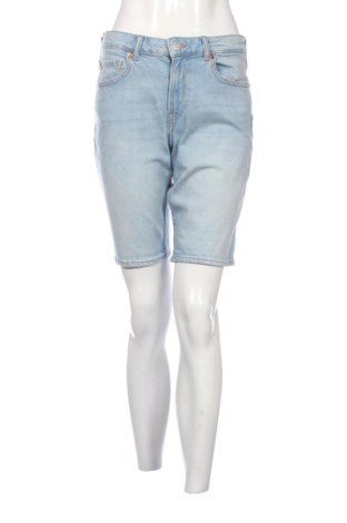 Pantaloni scurți de femei H&M, Mărime M, Culoare Albastru, Preț 47,24 Lei, #137722640