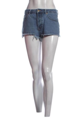 Pantaloni scurți de femei Pull&Bear, Mărime M, Culoare Albastru, Preț 52,49 Lei, #137730904