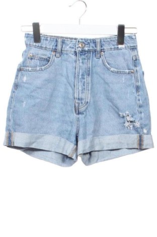 Pantaloni scurți de femei Stradivarius, Mărime XS, Culoare Albastru, Preț 57,74 Lei, #137732447