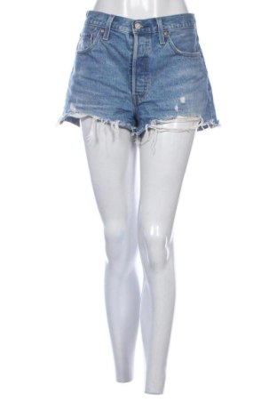 Pantaloni scurți de femei Levi's, Mărime L, Culoare Albastru, Preț 167,97 Lei, #137735312
