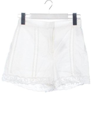 Pantaloni scurți de femei Zara, Mărime XS, Culoare Alb, Preț 78,74 Lei, #137736310