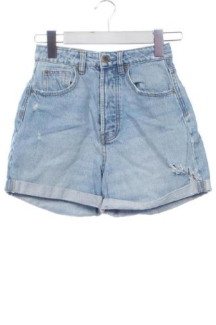 Pantaloni scurți de femei Stradivarius, Mărime XXS, Culoare Albastru, Preț 57,74 Lei, #137739823