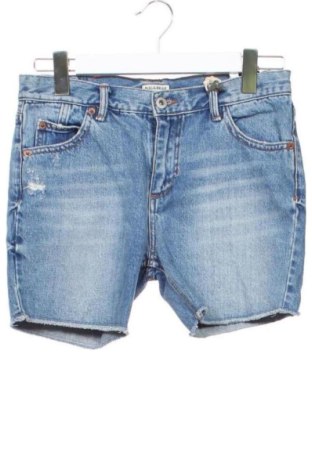 Pantaloni scurți de femei Pull&Bear, Mărime M, Culoare Albastru, Preț 87,00 Lei, #137748433