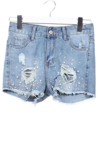 Pantaloni scurți de femei M.Sara, Mărime S, Culoare Albastru, Preț 39,00 Lei, #137748972