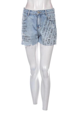 Pantaloni scurți de femei Miss Two, Mărime M, Culoare Albastru, Preț 96,90 Lei, #137749764