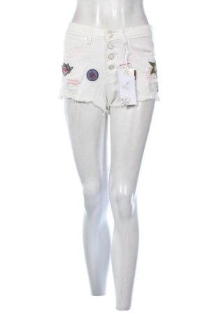 Pantaloni scurți de femei M.Sara, Mărime S, Culoare Ecru, Preț 93,00 Lei, #137749847